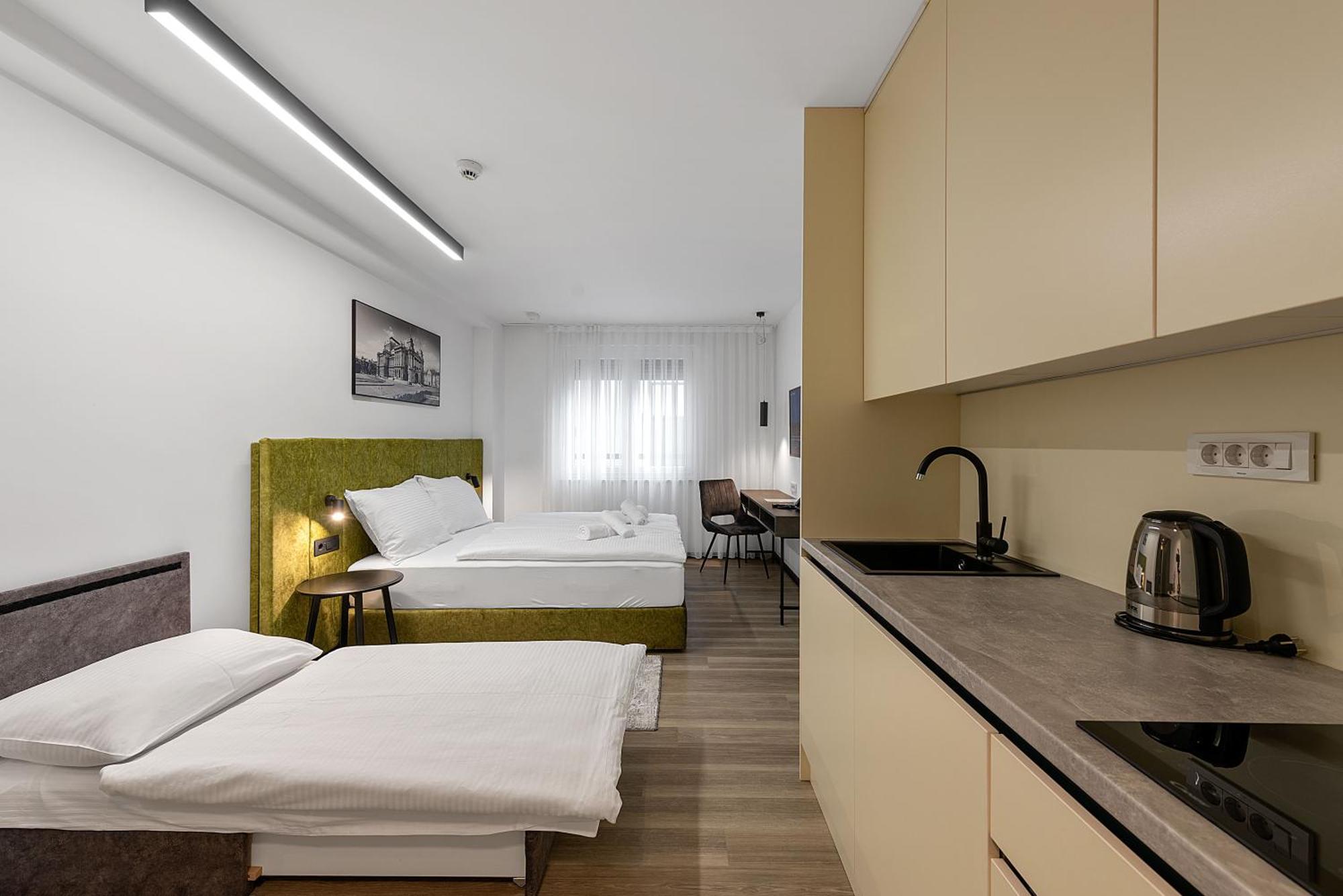 Studio Apartments Lenuzzi زغرب المظهر الخارجي الصورة